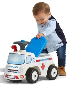 Falk Toys Ambulance GåBil til børn-3