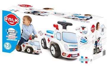 Falk Toys Ambulance GåBil til børn-6