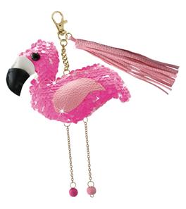 Fashion Pailletter Vedhæng - Flamingo-3