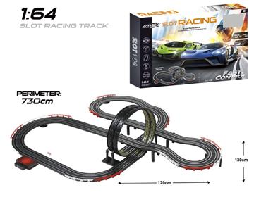 Fast & Control Racerbane til børn 730cm 1:64-2