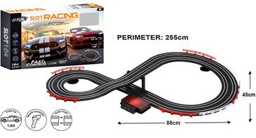 Fast & Control Racerbane til børn 255cm 1:64-2