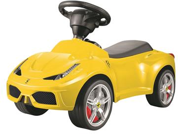 Ferrari 458 Gåbil m/lædersæde, Gul