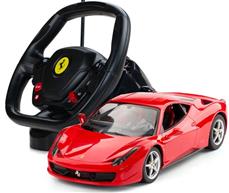 Ferrari 458 Italia Fjernstyret Bil med rat 1:14