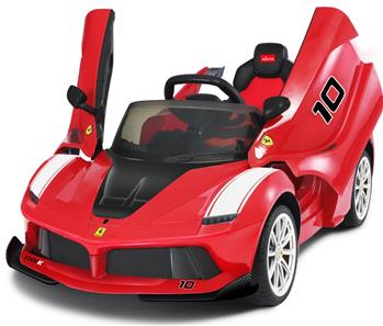  Ferrari LaFerrari ELBil til børn 12V m/2.4G + Lædersæde + LED