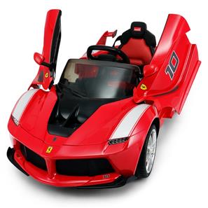  Ferrari LaFerrari ELBil til børn 12V m/2.4G + Lædersæde + LED-2
