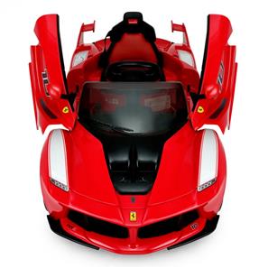  Ferrari LaFerrari ELBil til børn 12V m/2.4G + Lædersæde + LED-5