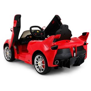  Ferrari LaFerrari ELBil til børn 12V m/2.4G + Lædersæde + LED-6