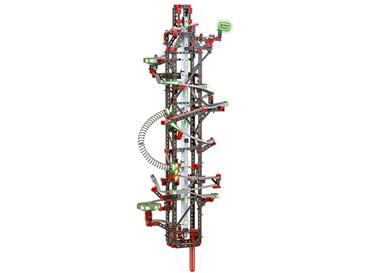 Fischertechnik Profi Hanging Action Tower Kuglebane-2