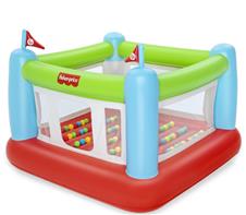 Fisher-Price Hoppe-borg  175 x 173 x 135 cm inkl. bolde og el pumpe