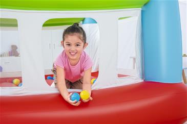 Fisher-Price Hoppe-borg  175 x 173 x 135 cm inkl. bolde og el pumpe-4