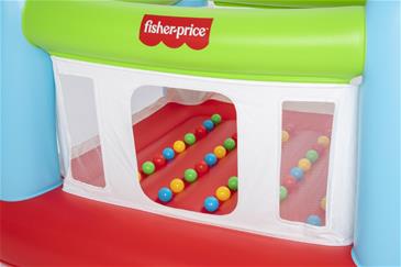 Fisher-Price Hoppe-borg  175 x 173 x 135 cm inkl. bolde og el pumpe-9