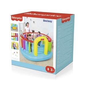 Fisher-Price Hoppe-borg  226 x 175 x 138 cm inkl. el pumpe-6