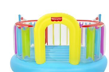 Fisher-Price Hoppe-borg  226 x 175 x 138 cm inkl. el pumpe-7