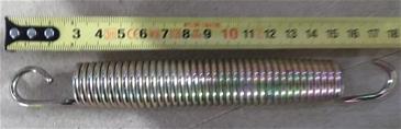 Fjeder 178mm 3.1mm til trampolin