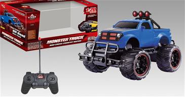 Fjernstyret Monster Truck Off-Road 1:20 Blå-2