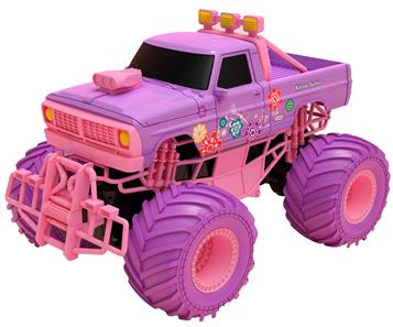 Fjernstyret Monstertruck SuoLuo 2.4G 1:18 Pink