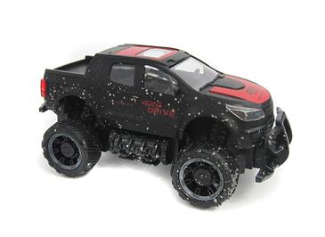 Fjernstyret Mud Off-Road Truck 1:18 Sort/Rød, 2.4G-2