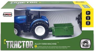 Fjernstyret Traktor m/dump 1:24 Alloy 2.4G-2