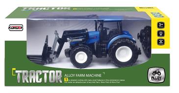 Fjernstyret Traktor m/frontlæsser 1:24 Alloy 2.4G-2