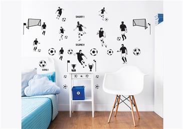 Fodbold Wallstickers