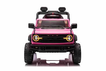 Ford Bronco Raptor elbil til børn 12v Pink m/Gummihjul, Lædersæde, 2.4G-7
