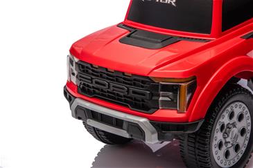 Ford F150 Raptor Gåbil med lys og lyd, Rød-3