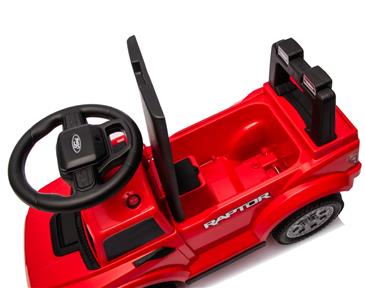 Ford F150 Raptor Gåbil med lys og lyd, Rød-5