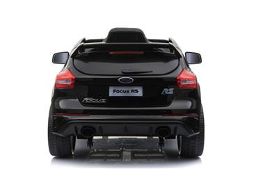 Ford Focus RS EL Bil 12v Sort m/Gummihjul + 2.4G + 7AH-16