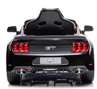 Ford Mustang GT Drift 21,6V Sort til Børn 2.4G +Lædersæde-2