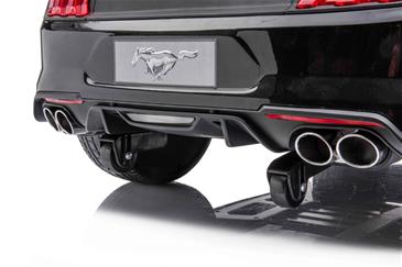 Ford Mustang GT Drift 21,6V Sort til Børn 2.4G +Lædersæde-6