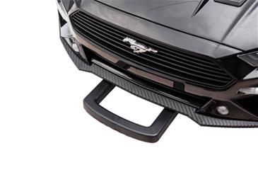 Ford Mustang GT Drift 24V Sort til Børn 2.4G +Lædersæde, op til 15 km/t-4