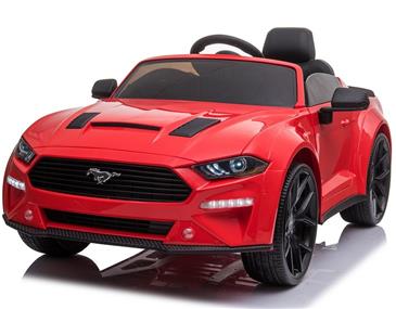 Ford Mustang GT Drift 24V til Børn 2.4G Remote +Lædersæde - op til 15 km/t