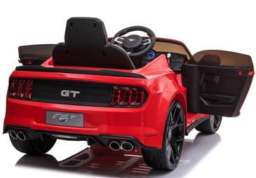 Ford Mustang GT Drift 24V til Børn 2.4G Remote +Lædersæde - op til 15 km/t-3