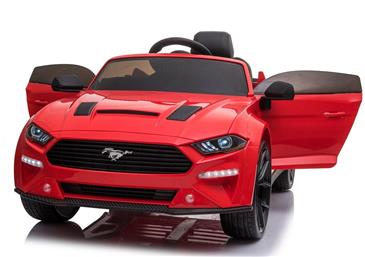 Ford Mustang GT Drift 24V til Børn 2.4G Remote +Lædersæde - op til 15 km/t-4