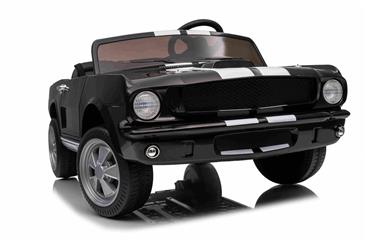 Ford Mustang Shelby GT350 Elbil Til børn 21,6V m/Lædersæde, Gummihjul-17