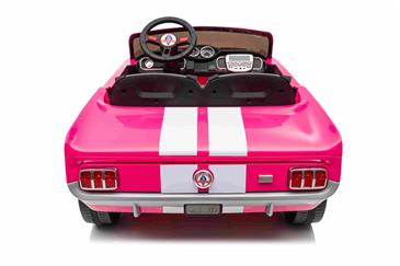 Ford Mustang Shelby GT350 Elbil Til børn 21,6V m/Lædersæde, Gummihjul-11