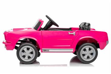 Ford Mustang Shelby GT350 Elbil Til børn 21,6V m/Lædersæde, Gummihjul-12