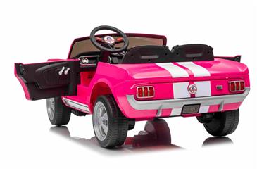 Ford Mustang Shelby GT350 Elbil Til børn 21,6V m/Lædersæde, Gummihjul-14