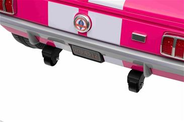 Ford Mustang Shelby GT350 Elbil Til børn 21,6V m/Lædersæde, Gummihjul-18