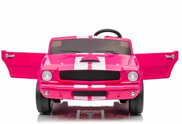 Ford Mustang Shelby GT350 Elbil Til børn 21,6V m/Lædersæde, Gummihjul-2