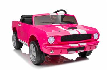 Ford Mustang Shelby GT350 Elbil Til børn 21,6V m/Lædersæde, Gummihjul-7