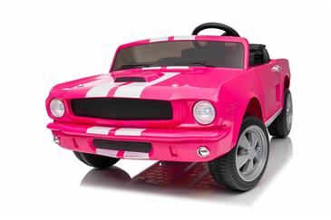 Ford Mustang Shelby GT350 Elbil Til børn 21,6V m/Lædersæde, Gummihjul-8