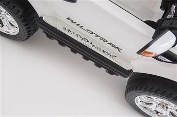 Ford Ranger F650 4x4 12v Hvid m/4x12V + Gummihjul + fjernb-15