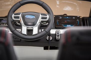 Ford Ranger F650 4x4 12v Hvid m/4x12V + Gummihjul + fjernb-21