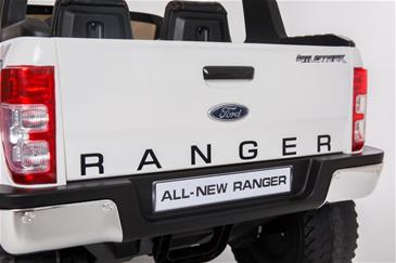 Ford Ranger F650 4x4 12v Hvid m/4x12V + Gummihjul + fjernb-22