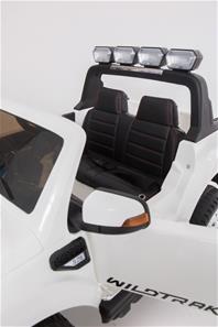Ford Ranger F650 4x4 12v Hvid m/4x12V + Gummihjul + fjernb-25