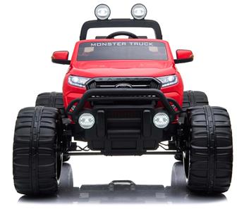 Ford Ranger Monster Truck 4x4 12v Rød m/4x12V + Gummihjul + 2.4G-2