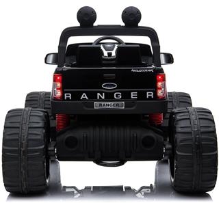 Ford Ranger Monster Truck 4x4 12v Sort m/4x12V + Gummihjul + 2.4G-5