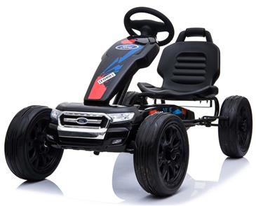  Ford Ranger Pedal GoKart til børn, Sort