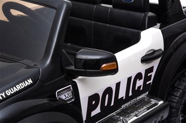 Ford Ranger Raptor 2019 Politi SUV 12v m/Gummihjul + Lædersæde + 10AH-17